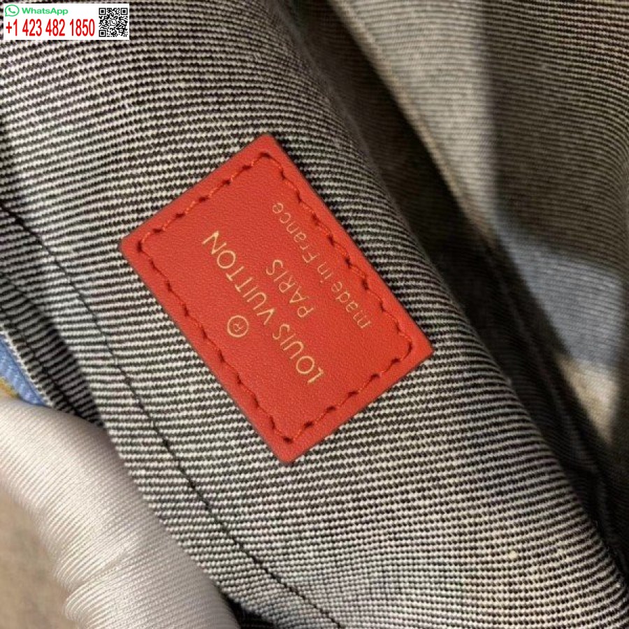 Réplica Louis Vuitton Multi Pochette Acessórios Monograma Denim M44990 Blv478