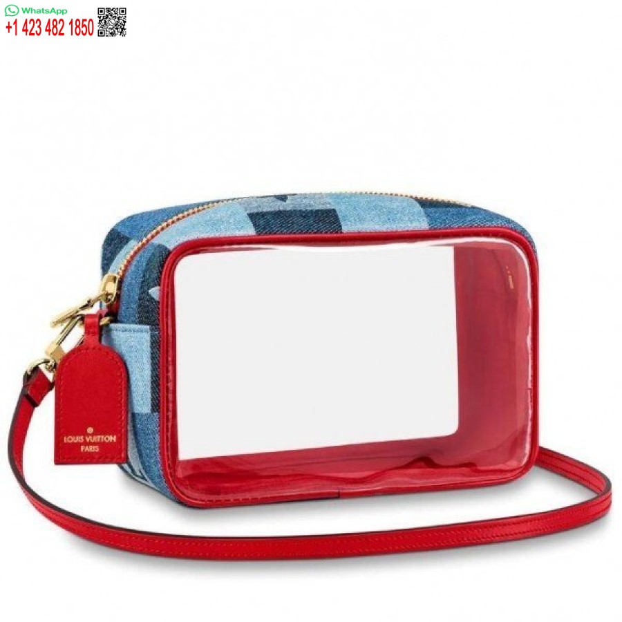 Réplica Louis Vuitton Bolsa De Praia Monograma Jeans M68765 Blv475