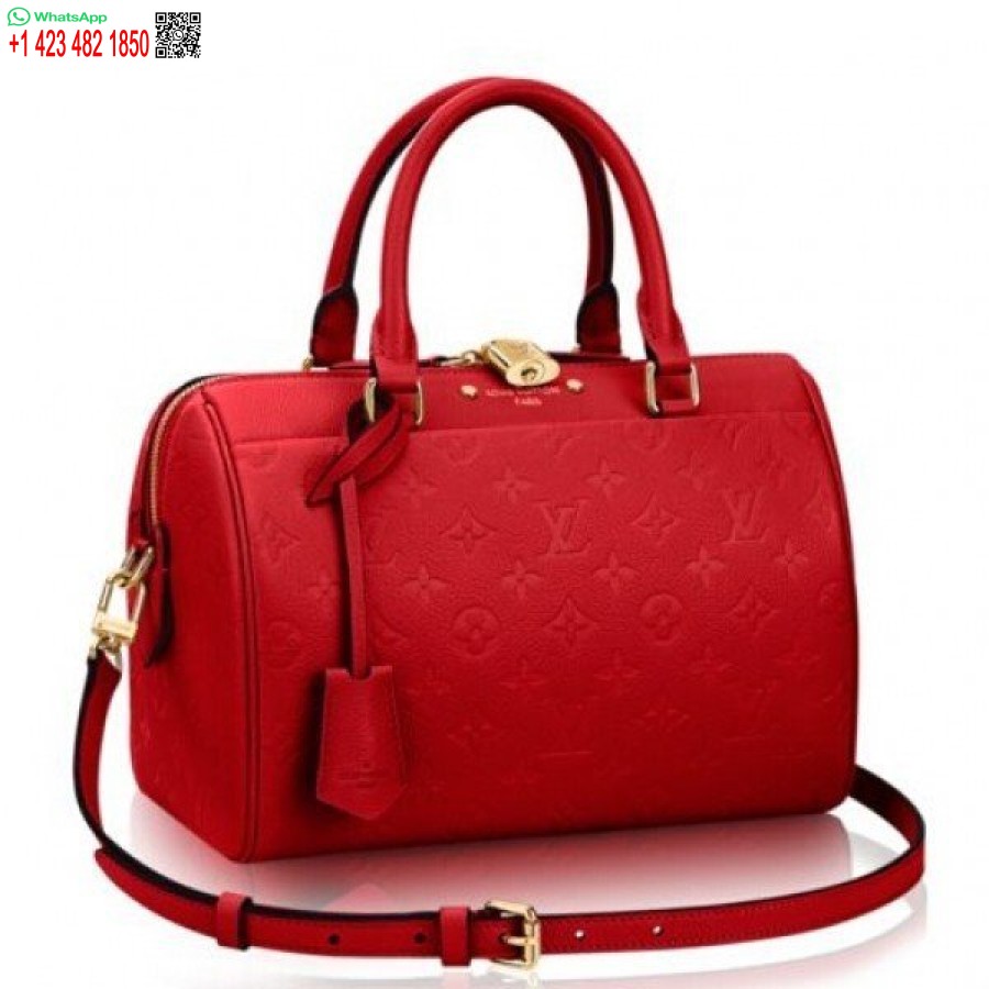 Replika Louis Vuitton Speedy Bandouliere 25 Monogram Empreinte M42399 Blv553