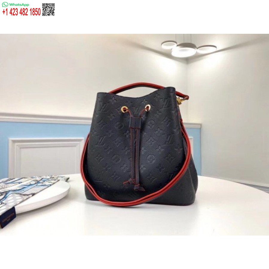 çoğaltma Louis Vuitton Neonoe Mm çanta Monogram Empreinte M45306 Blv484