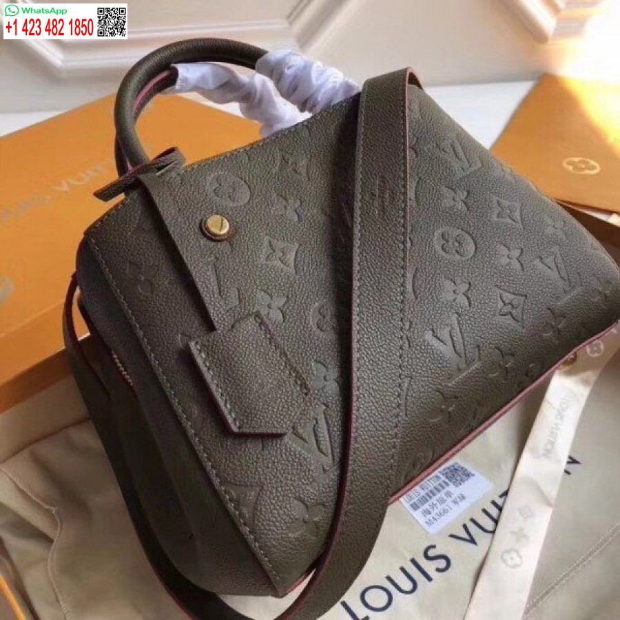 Replica Louis Vuitton Montaigne Borsa Mm Monogramma Empreinte M43660 Blv538