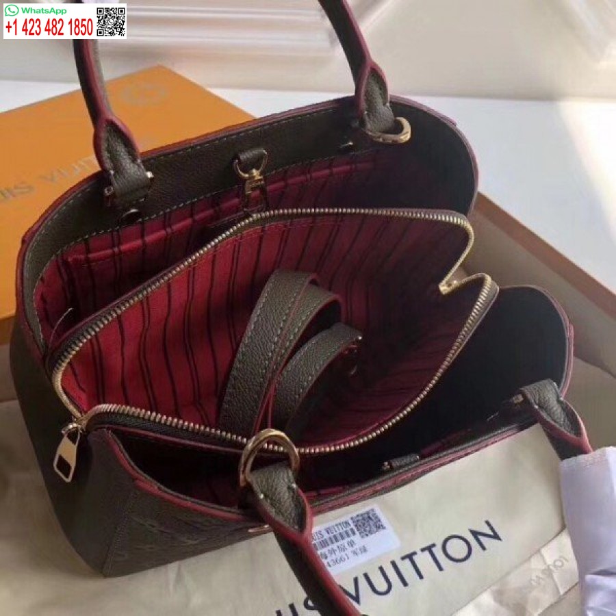 Replica Louis Vuitton Montaigne Borsa Mm Monogramma Empreinte M43660 Blv538