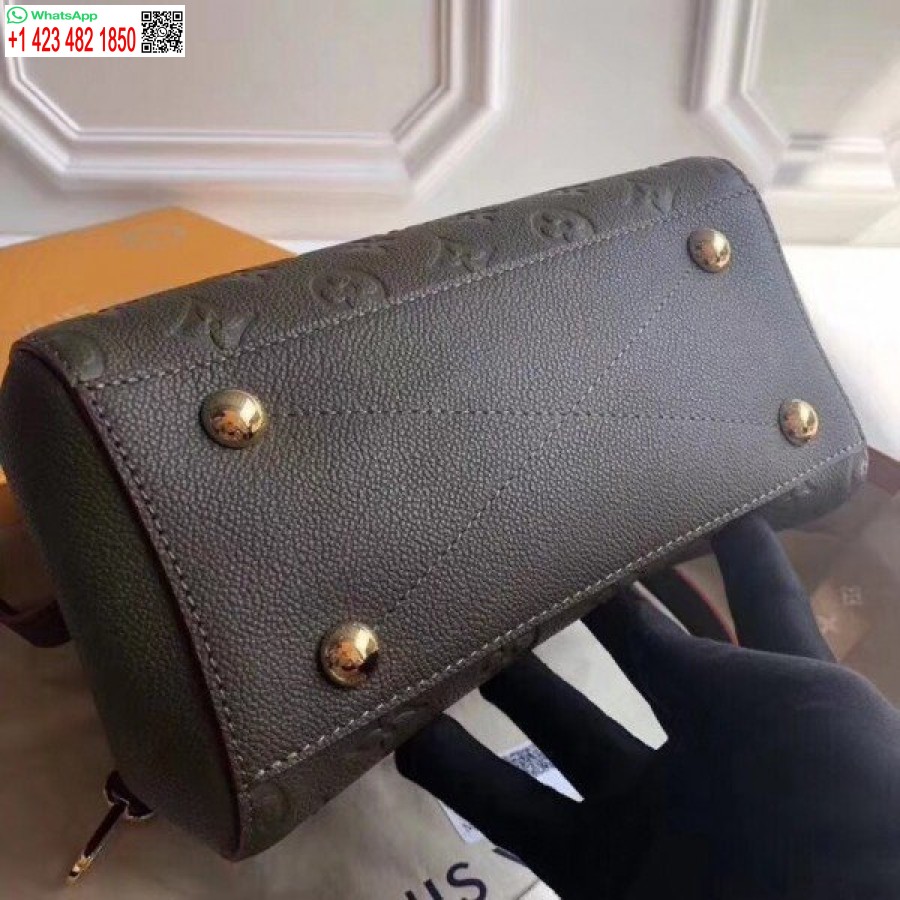 Replica Louis Vuitton Montaigne Borsa Mm Monogramma Empreinte M43660 Blv538