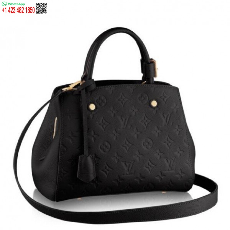 Replika Louis Vuitton Montaigne Bb Torba Monogram Empreinte M41053 Blv547