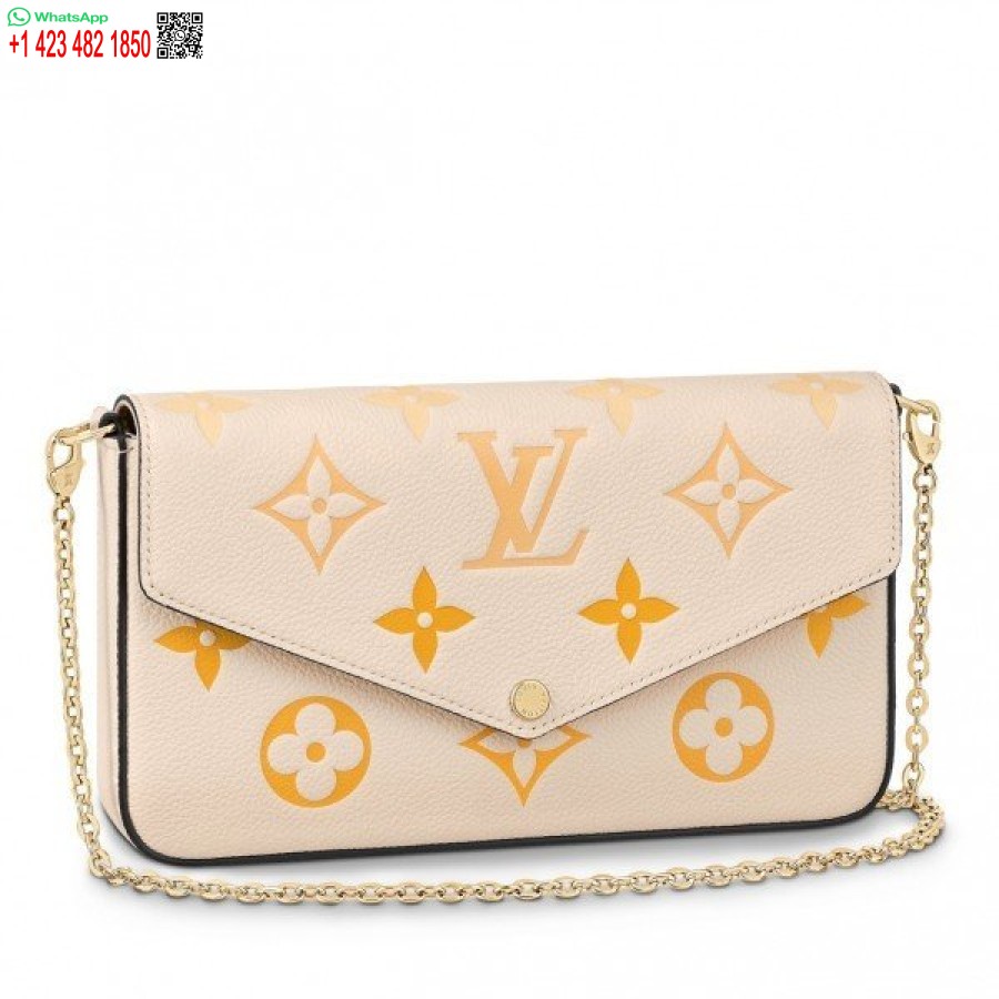 Replika Louis Vuitton Felicie Pochette Di Tepi Kolam Renang M80498 Blv526