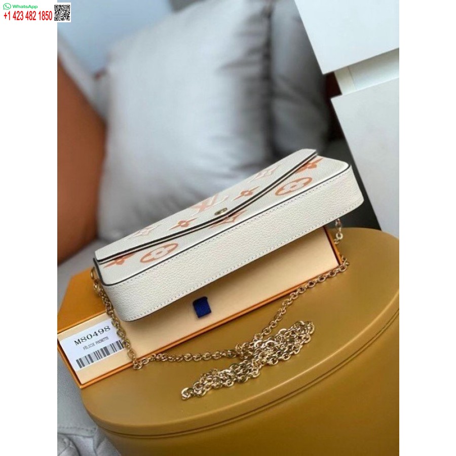 Replika Louis Vuitton Felicie Pochette Di Tepi Kolam Renang M80498 Blv526