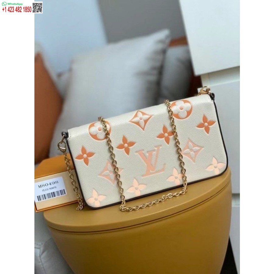 Replika Louis Vuitton Felicie Pochette Di Tepi Kolam Renang M80498 Blv526