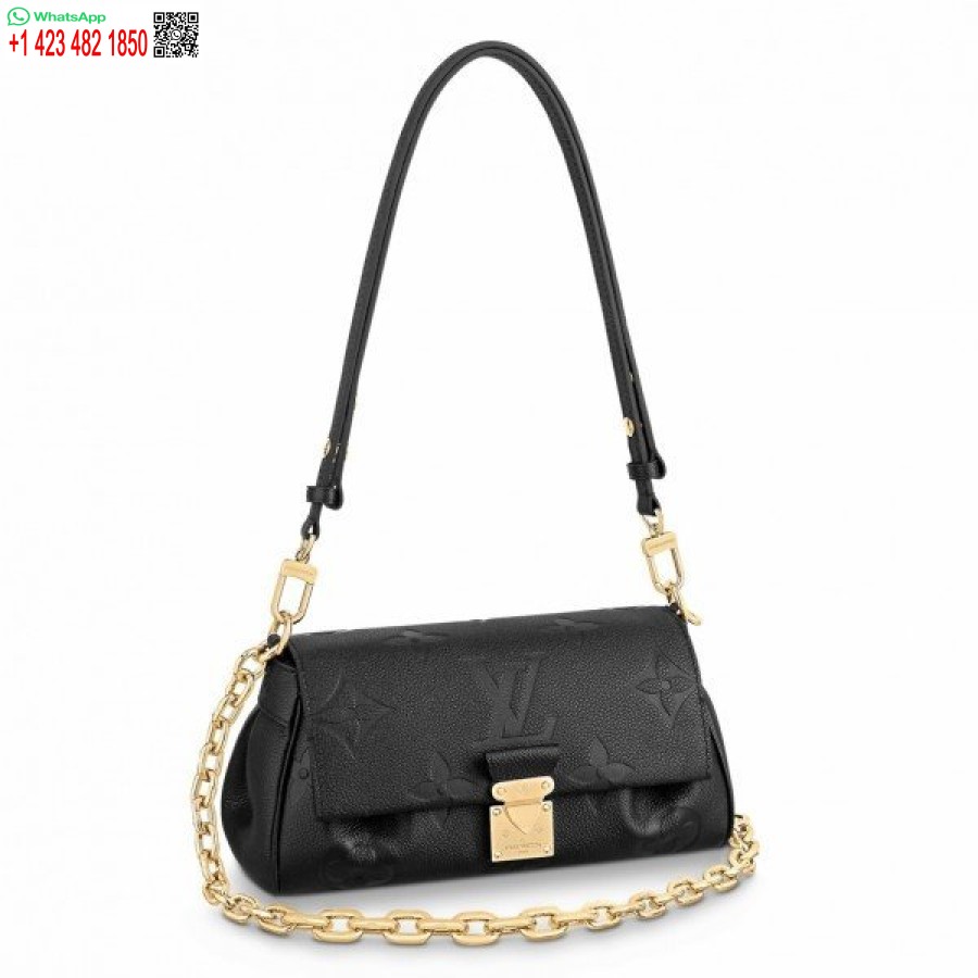 Replika Louis Vuitton Favoritväska Monogram Empreinte M45813 Blv516