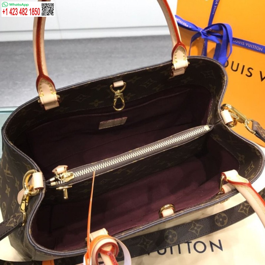 Replica Louis Vuitton Tela Monogramma Economica Montaigne Mm Repliche M41056
