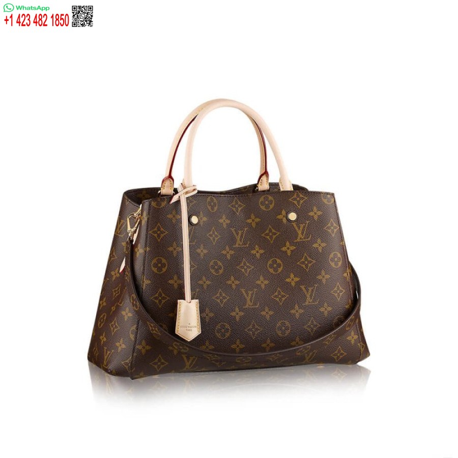 Replica Louis Vuitton Tela Monogramma Economica Montaigne Mm Repliche M41056