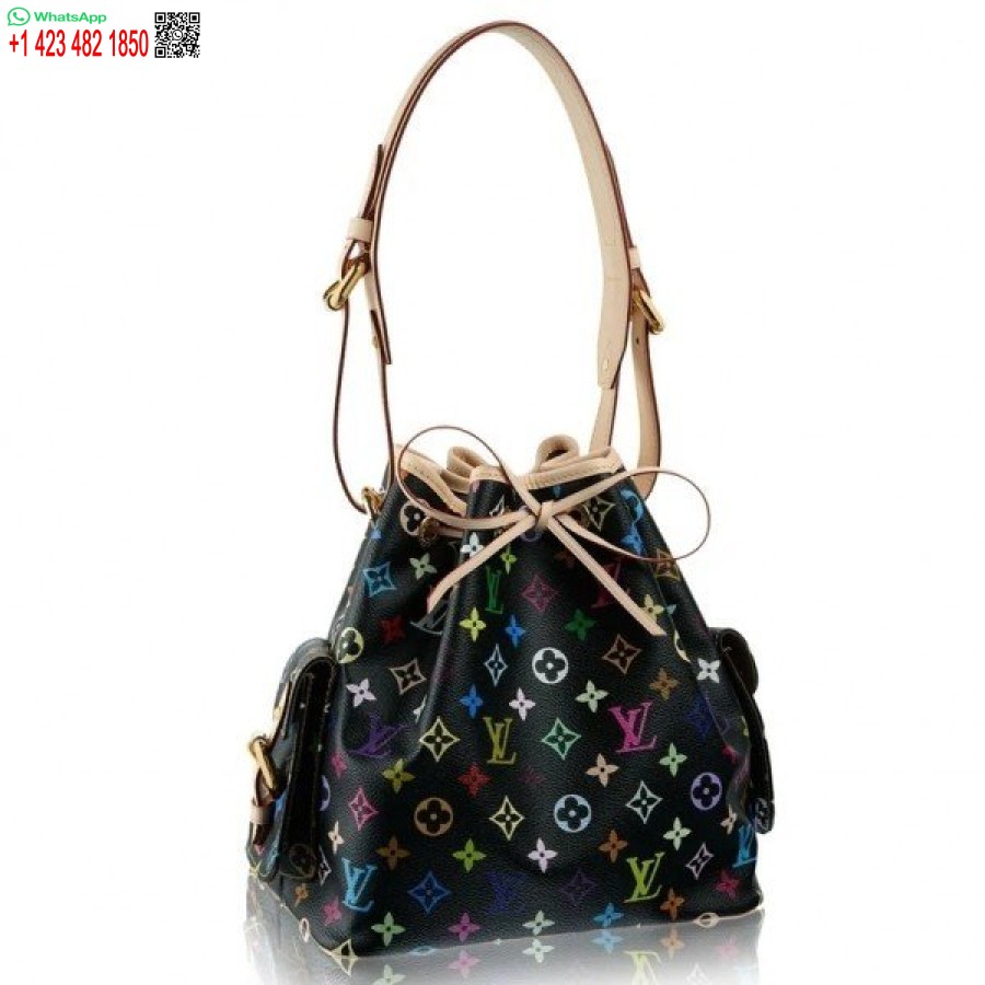 Replica Borsa Louis Vuitton Petit Noe Monogramma Multicolore M42230 Blv588