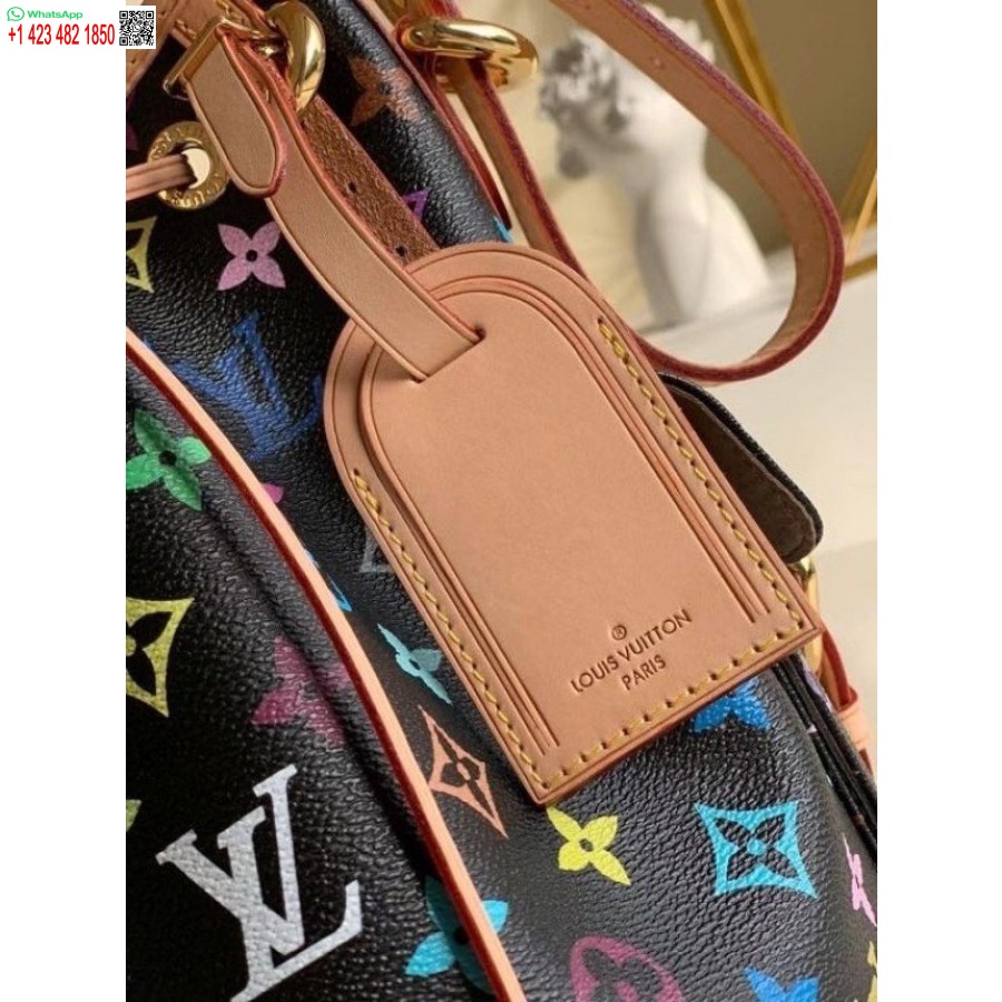 Replica Borsa Louis Vuitton Petit Noe Monogramma Multicolore M42230 Blv588