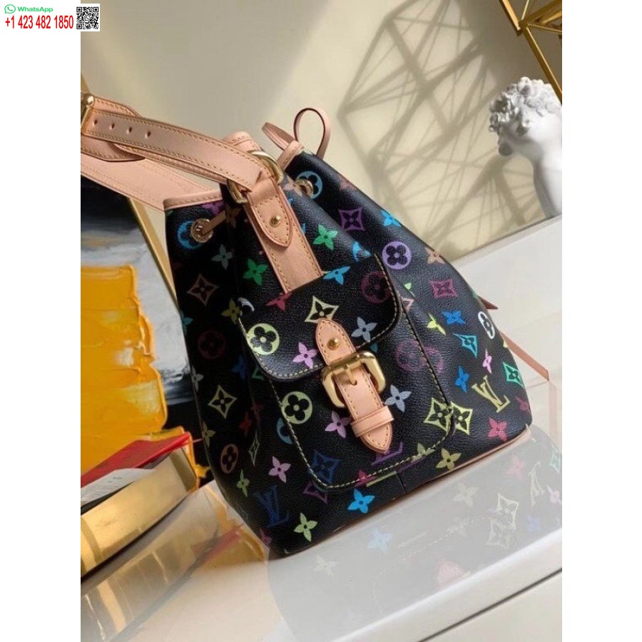 Replica Borsa Louis Vuitton Petit Noe Monogramma Multicolore M42230 Blv588