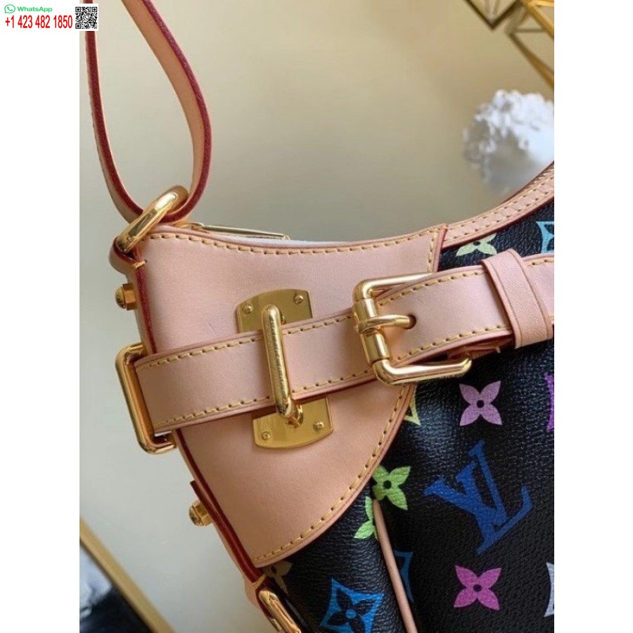 Replica Borsa Louis Vuitton Greta Monogramma Multicolore M40196 Blv590