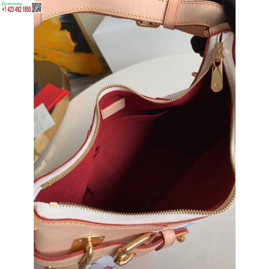 çoğaltma Louis Vuitton Greta çanta Monogram çok Renkli M40195 Blv591