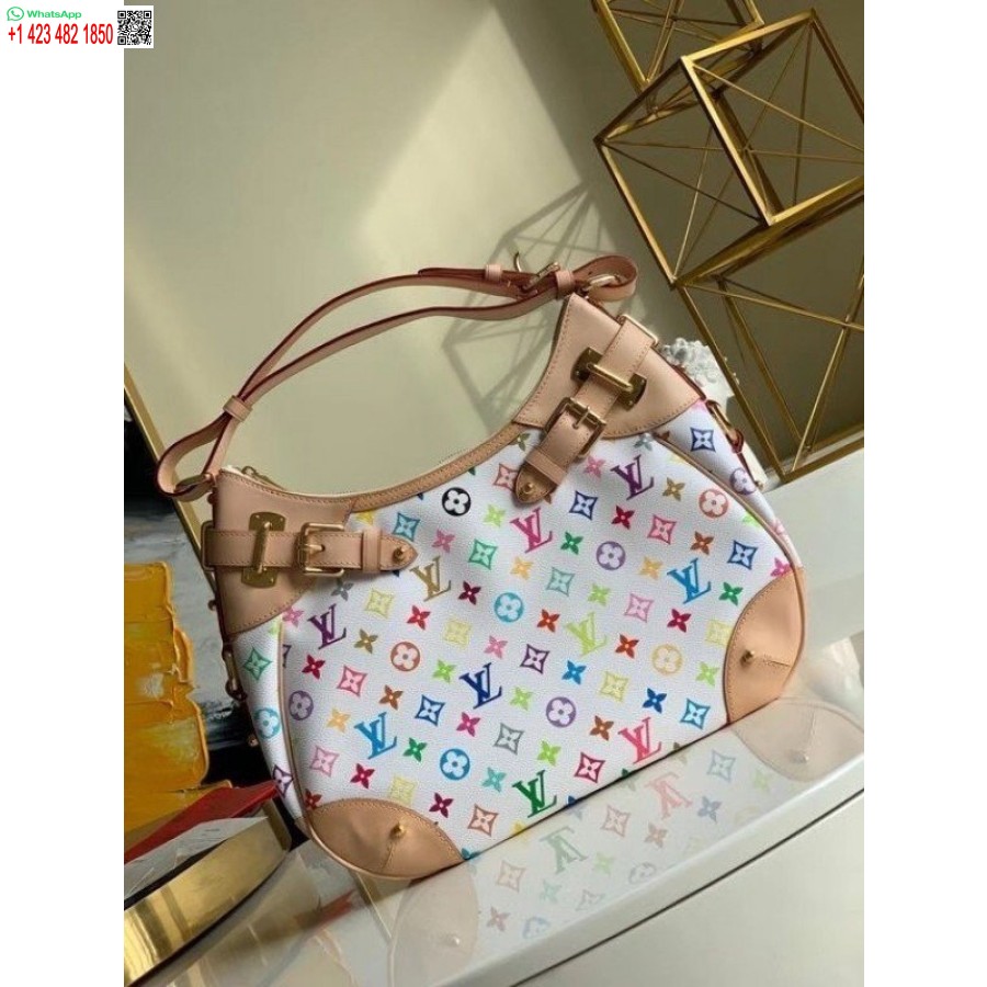 çoğaltma Louis Vuitton Greta çanta Monogram çok Renkli M40195 Blv591