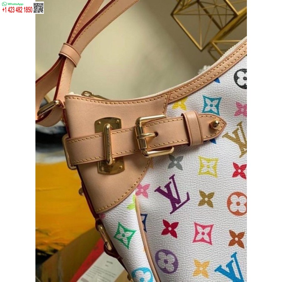 çoğaltma Louis Vuitton Greta çanta Monogram çok Renkli M40195 Blv591