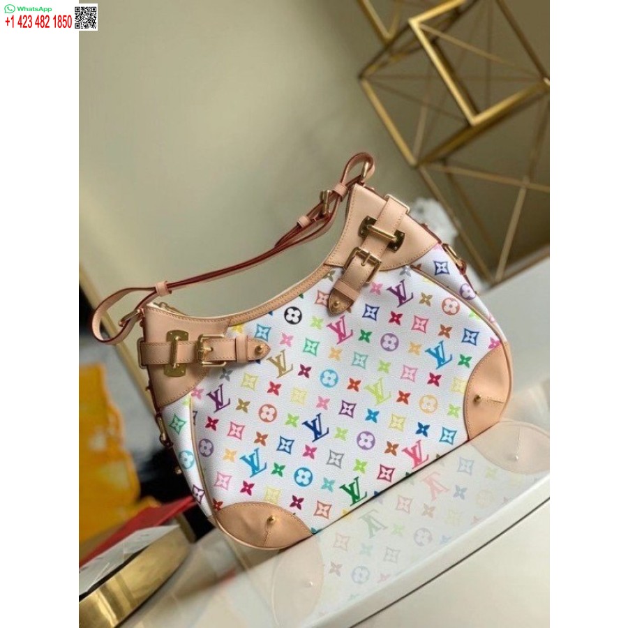 çoğaltma Louis Vuitton Greta çanta Monogram çok Renkli M40195 Blv591