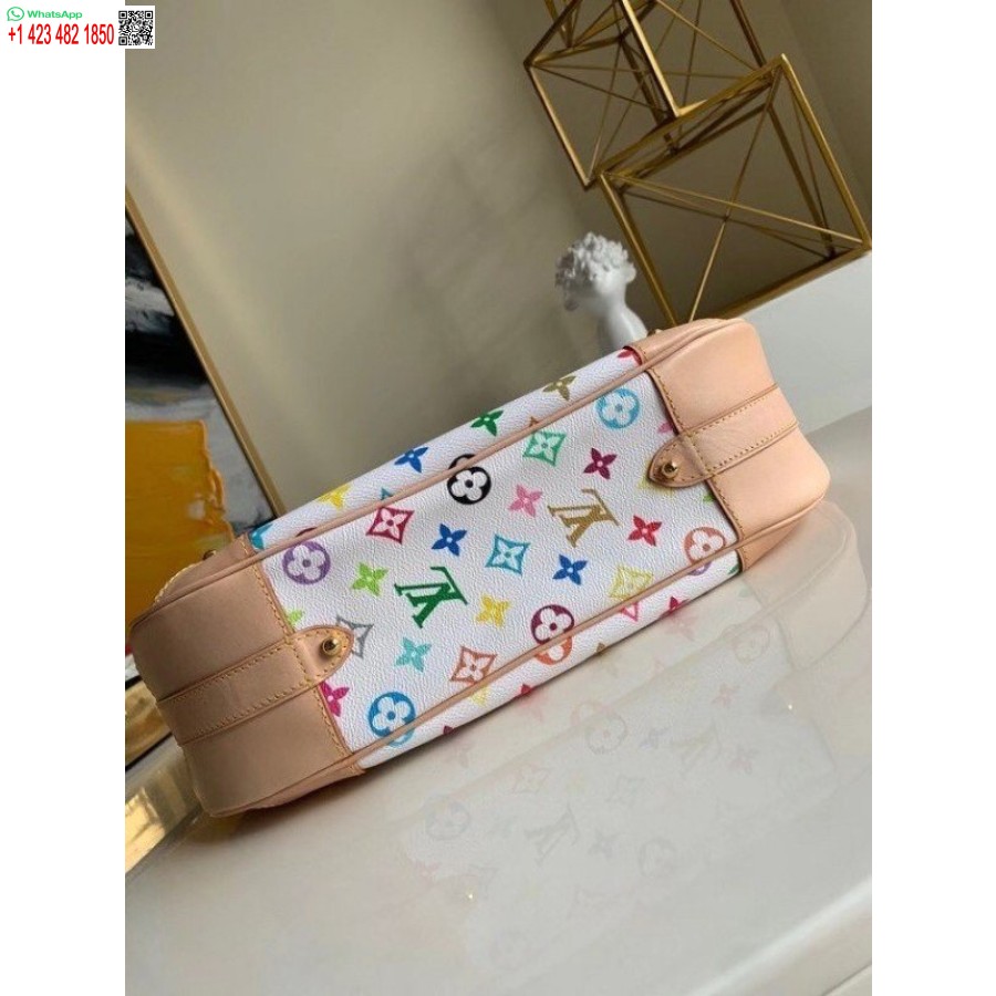 çoğaltma Louis Vuitton Greta çanta Monogram çok Renkli M40195 Blv591