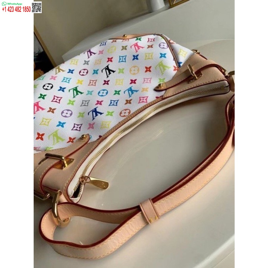 çoğaltma Louis Vuitton Greta çanta Monogram çok Renkli M40195 Blv591