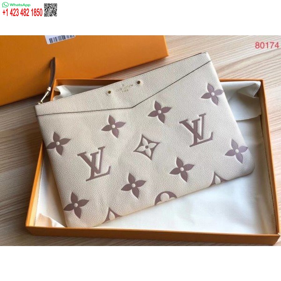 Replica Louis Vuitton Daily Pochette Monogramma Empreinte M80174 Blv596