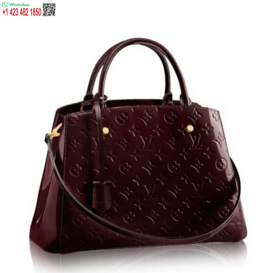 Replica Louis Vuitton Montaigne Mm Laukku Monogrammi Vernis M50400 Blv604