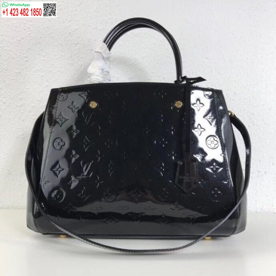 Replika Louis Vuitton Montaigne Mm Taška Monogram Vernis M50168 Blv605