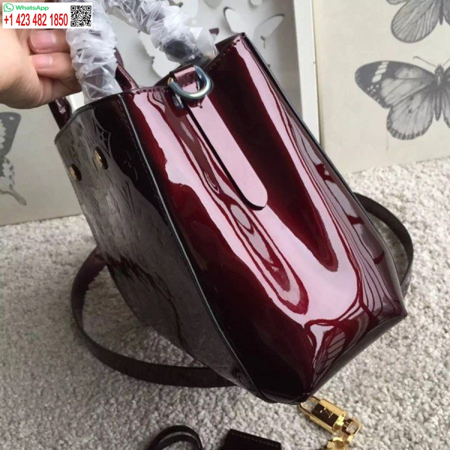 Replika Louis Vuitton Montaigne Bb Taske Monogram Vernis M50403 Blv607