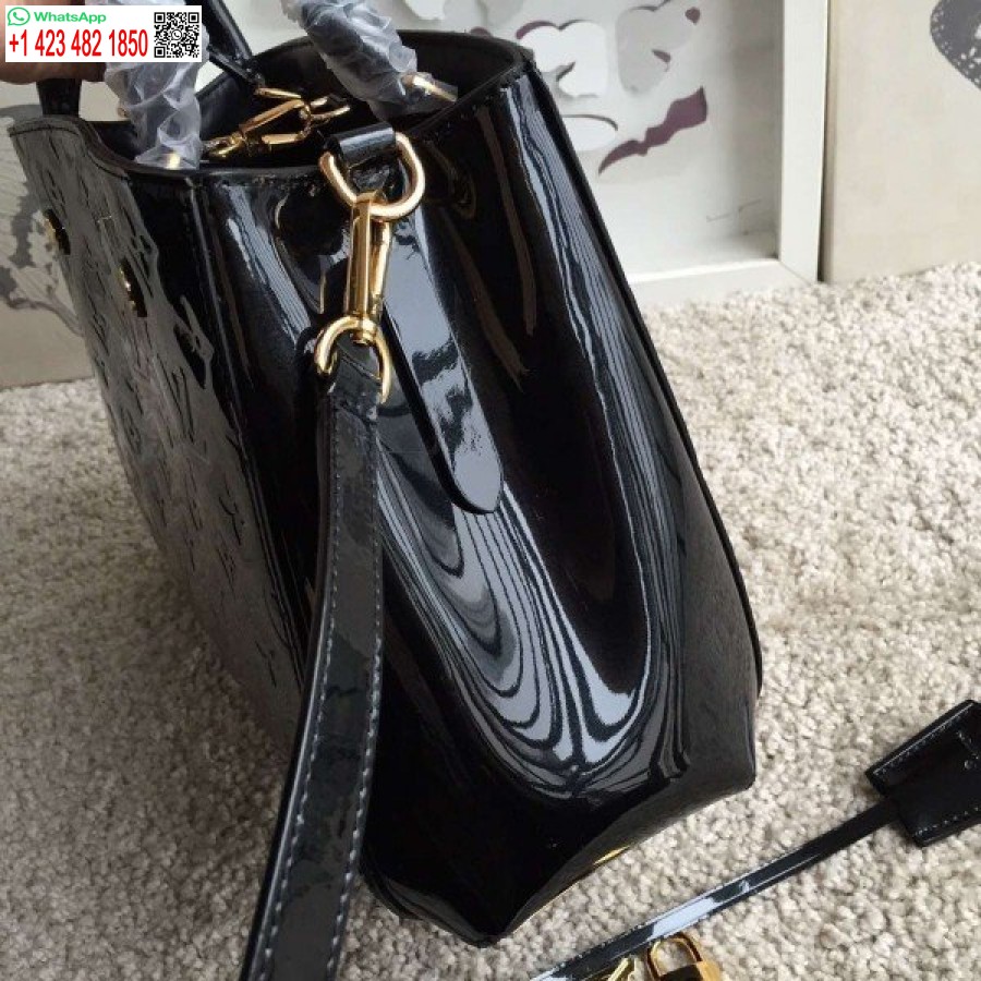 Replika Louis Vuitton Montaigne Bb Bag Monogram Vernis M50171 Blv608