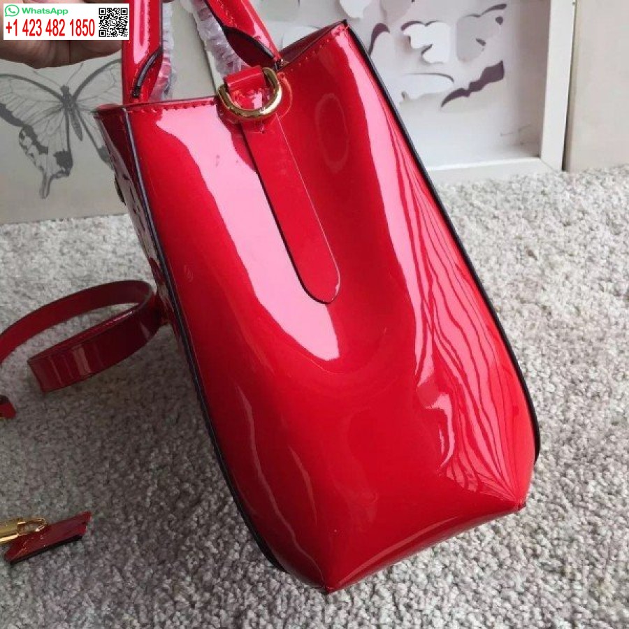 Replika Torbice Louis Vuitton Montaigne Bb Monogram Vernis M50170 Blv609