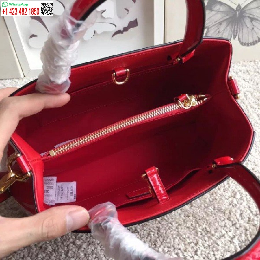 Replika Torbice Louis Vuitton Montaigne Bb Monogram Vernis M50170 Blv609