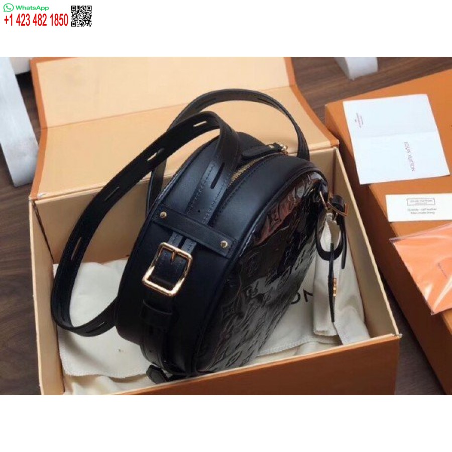 Replika Louis Vuitton Boite Chapeau Souple Monogram Vernis M53999 Blv603