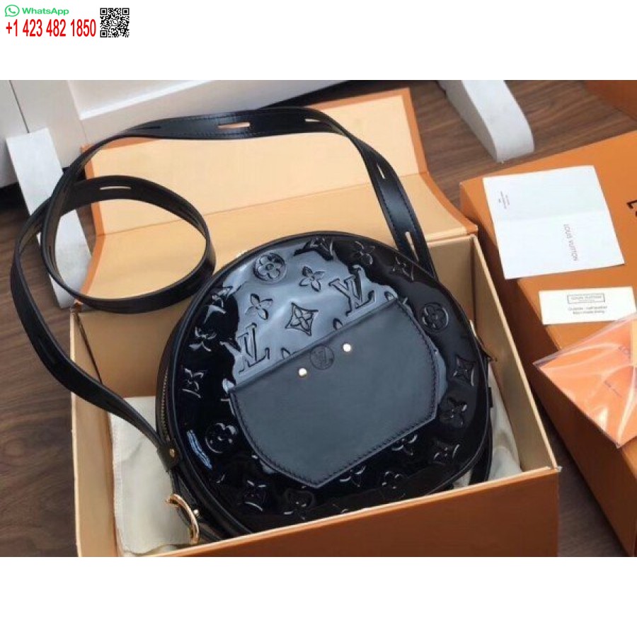 Replika Louis Vuitton Boite Chapeau Souple Monogram Vernis M53999 Blv603