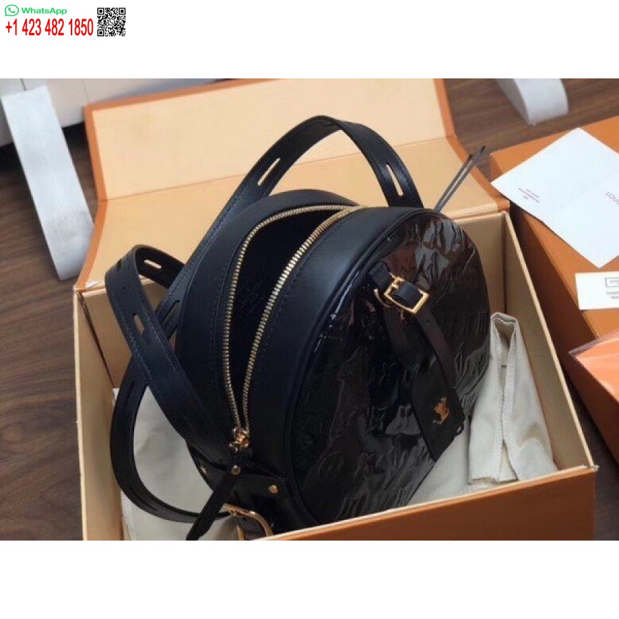 Replika Louis Vuitton Boite Chapeau Souple Monogram Vernis M53999 Blv603