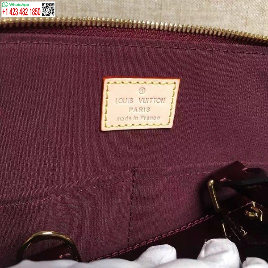 реплика Louis Vuitton Alma Pm чанта монограм Vernis M91611 Blv610