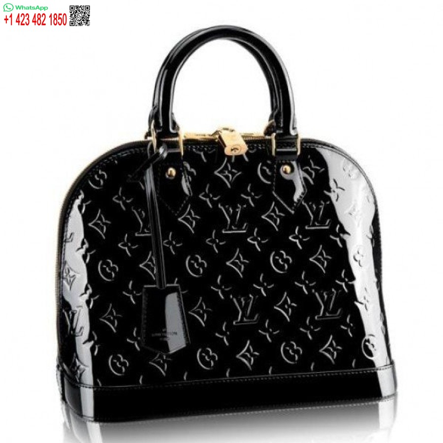 реплика Louis Vuitton Alma Pm чанта монограм Vernis M90185 Blv611