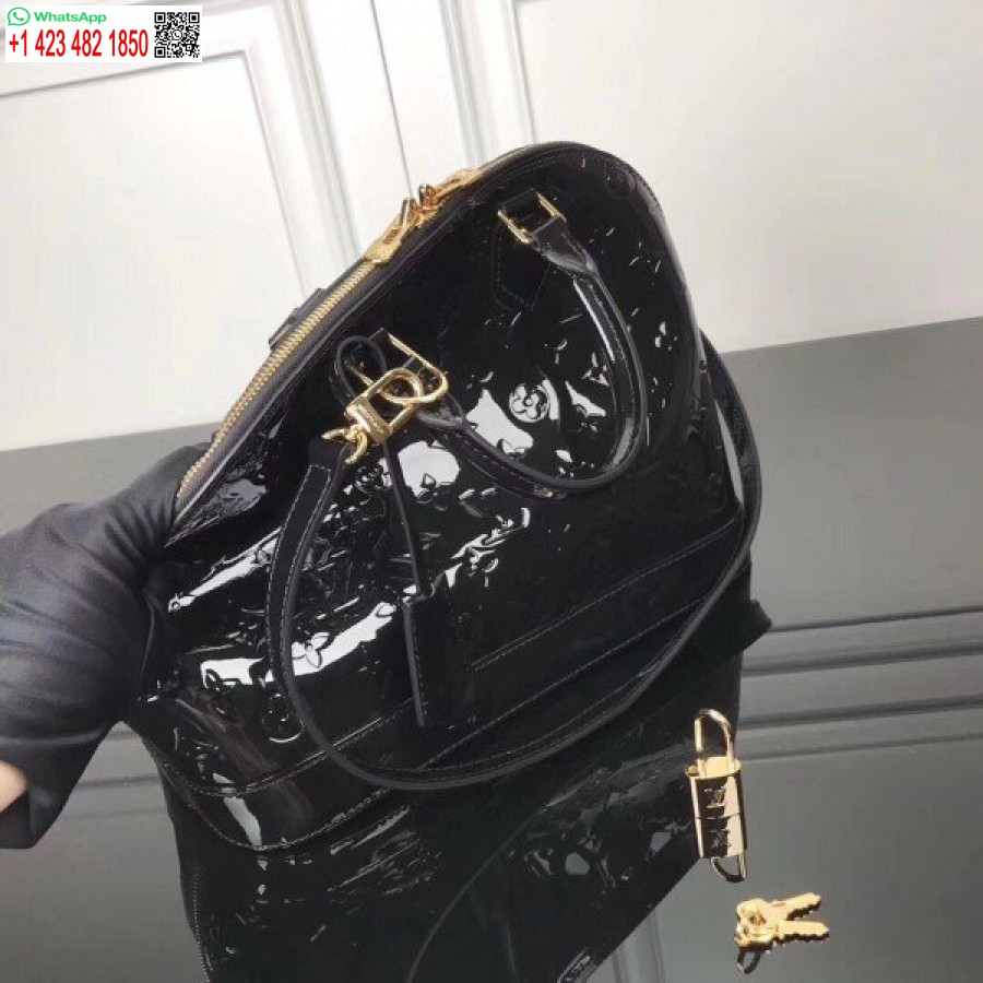 реплика Louis Vuitton Alma Pm чанта монограм Vernis M90185 Blv611