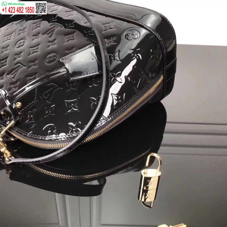реплика Louis Vuitton Alma Pm чанта монограм Vernis M90185 Blv611