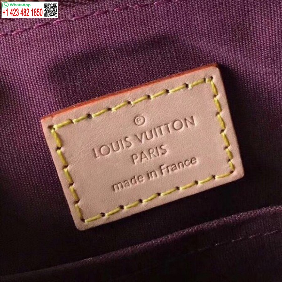 Replika Louis Vuitton Alma Bb Táska Monogram Vernis M91678 Blv612