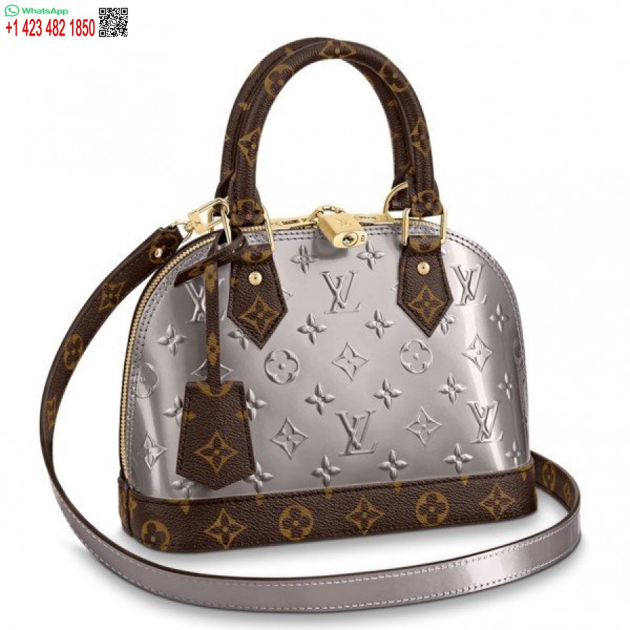 Réplique Louis Vuitton Alma BB Sac Monogramme Vernis M90584 Blv615