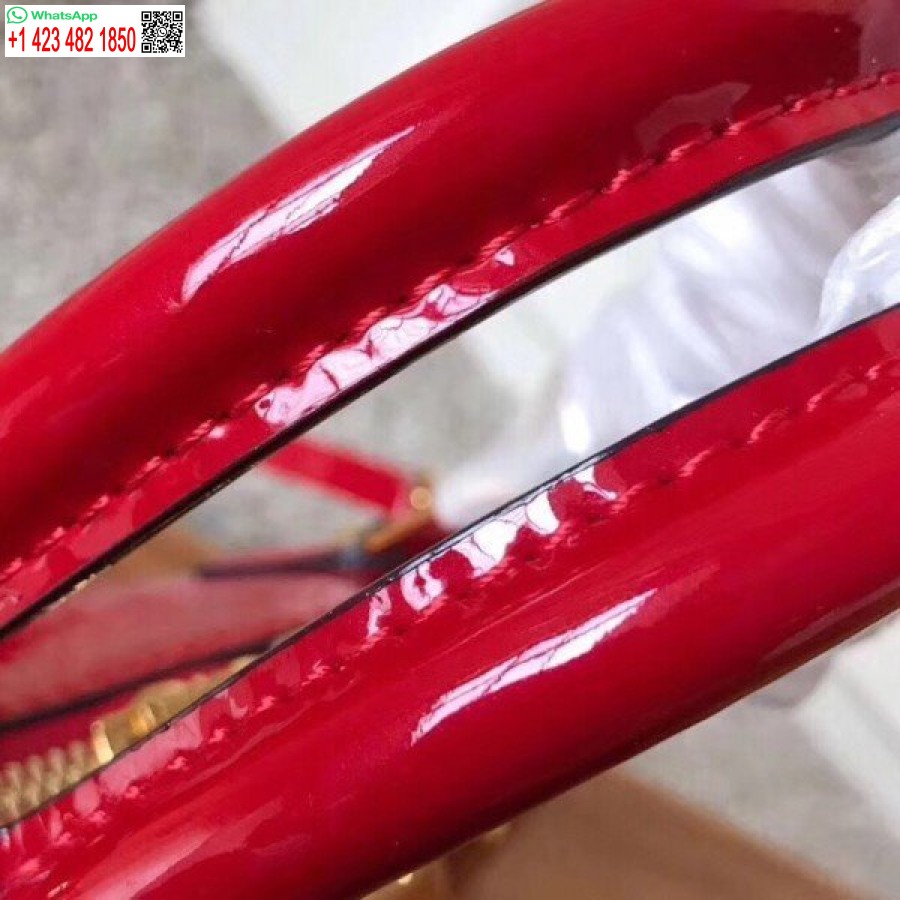 Replika Louis Vuitton Alma Bb Bag Monogram Vernis M90174 Blv614