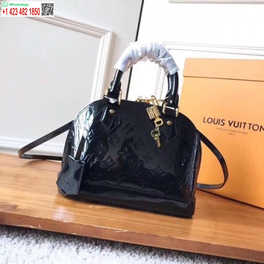 Replika Louis Vuitton Alma Bb Maišelio Monograma Vernis M50418 Blv597