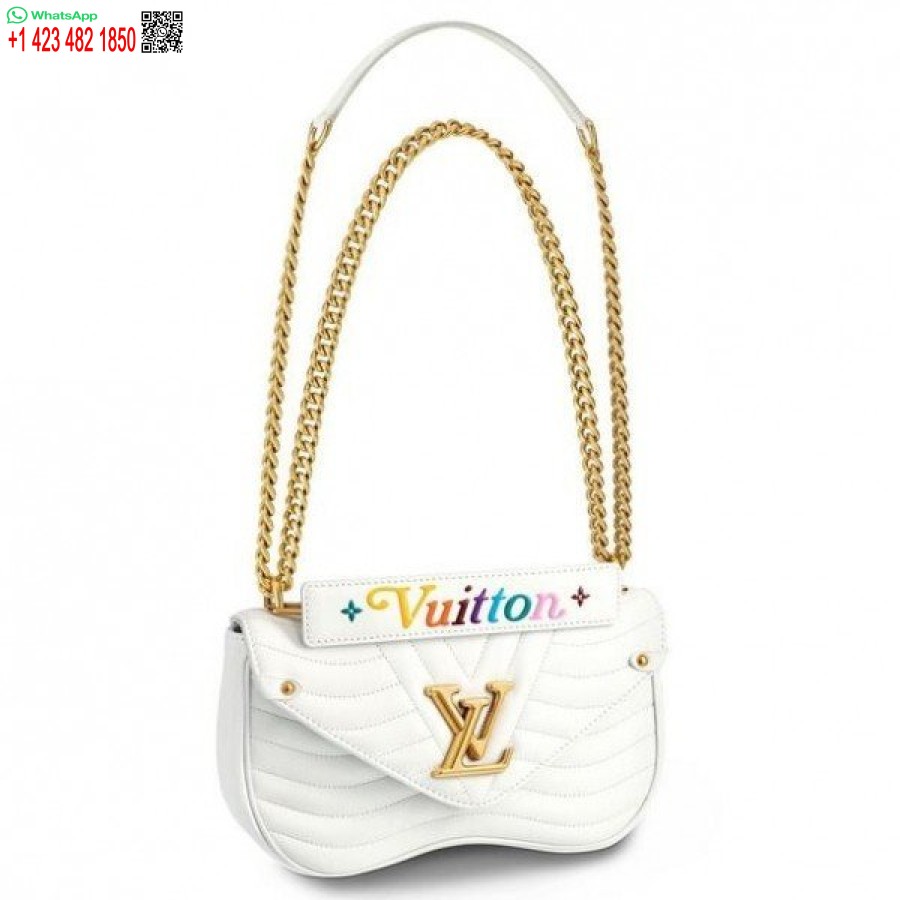 Replica Louis Vuitton Borsa A Catena Bianca New Wave Mm M51945 Blv640