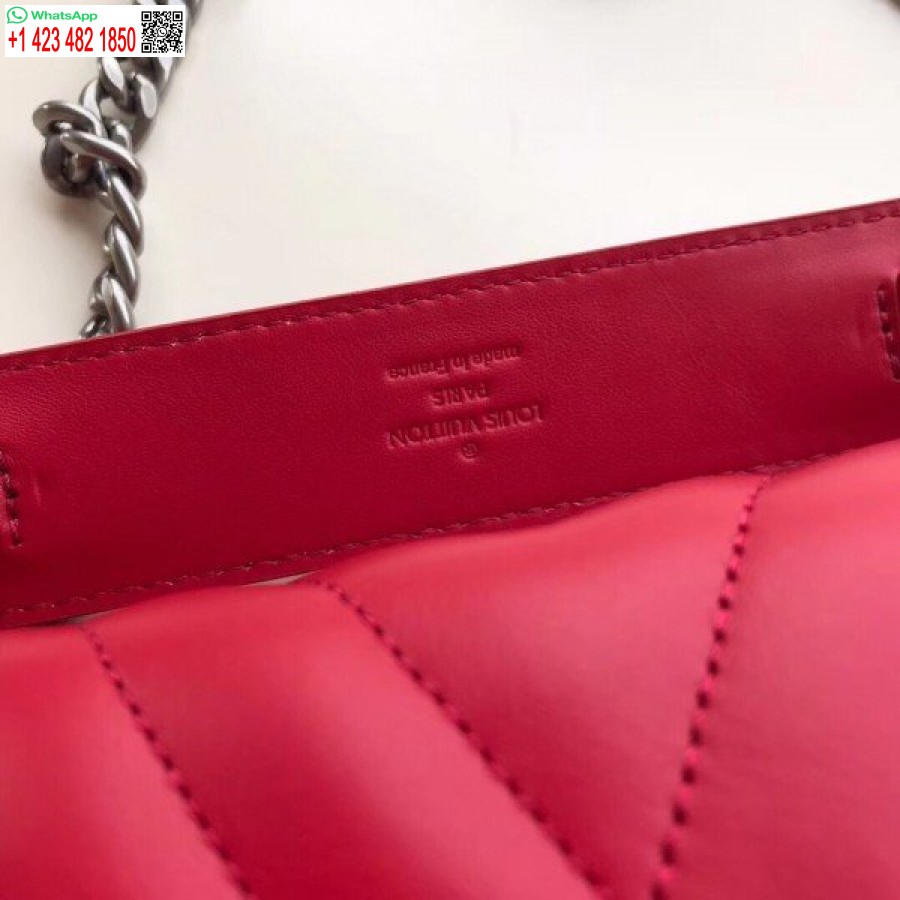 Replika Tas Rantai Louis Vuitton Merah New Wave Mm M51943 Blv642