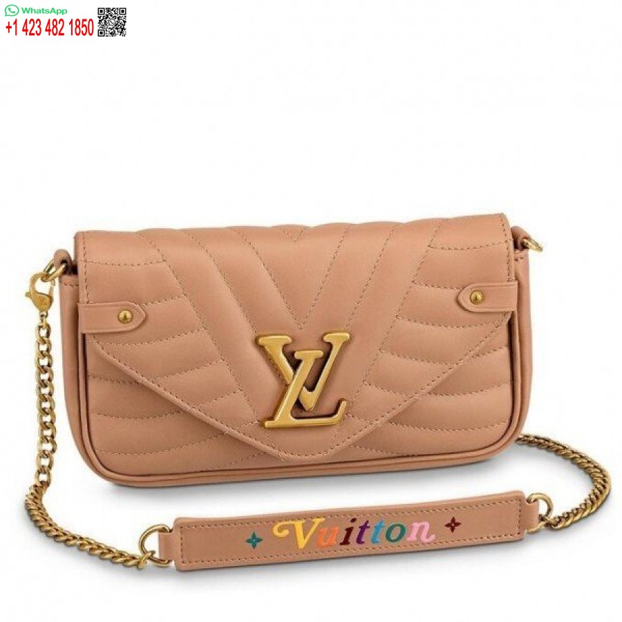 ماکت Louis Vuitton Noisette New Wave Chain Pochette M68479 Blv620