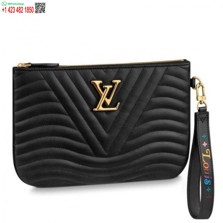 Replika Louis Vuitton New Wave Zip Pochette M63943 Blv618