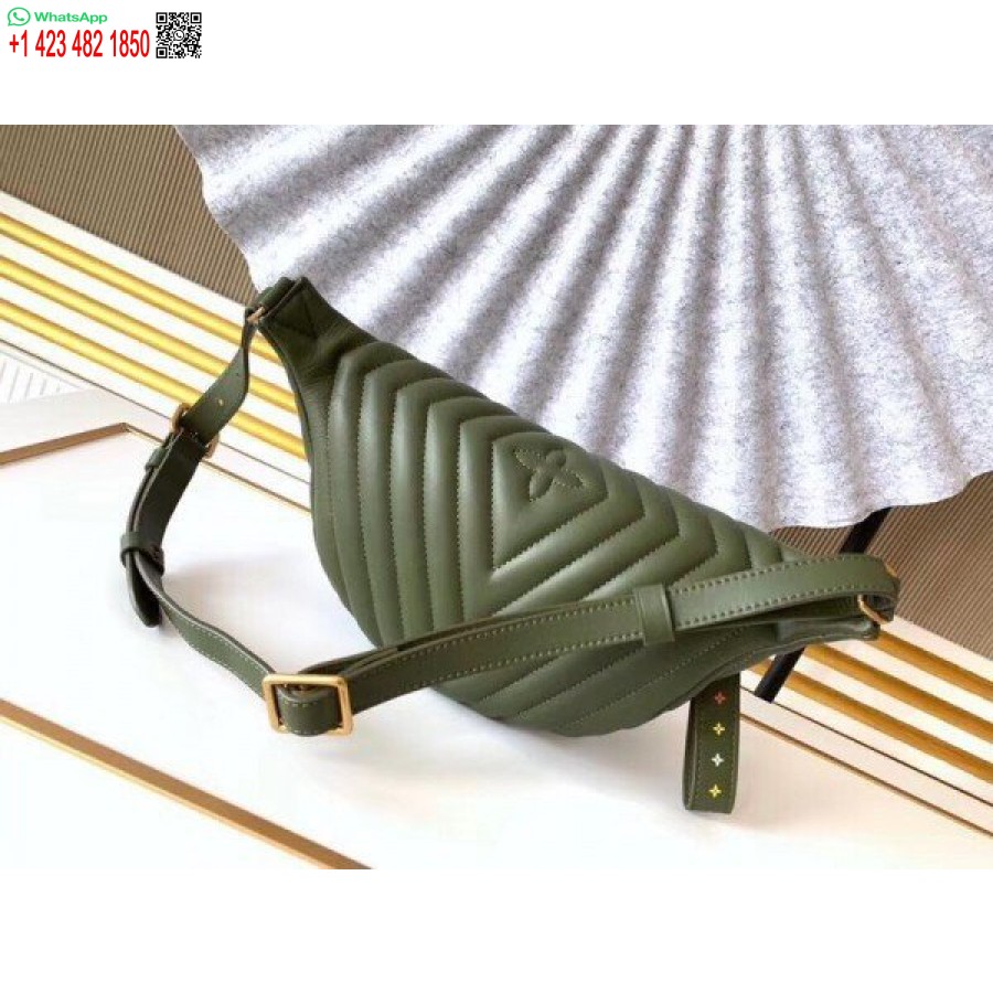 ماکت لوئیس ویتون Khaki Wave New Bum Bag M55528 Blv634