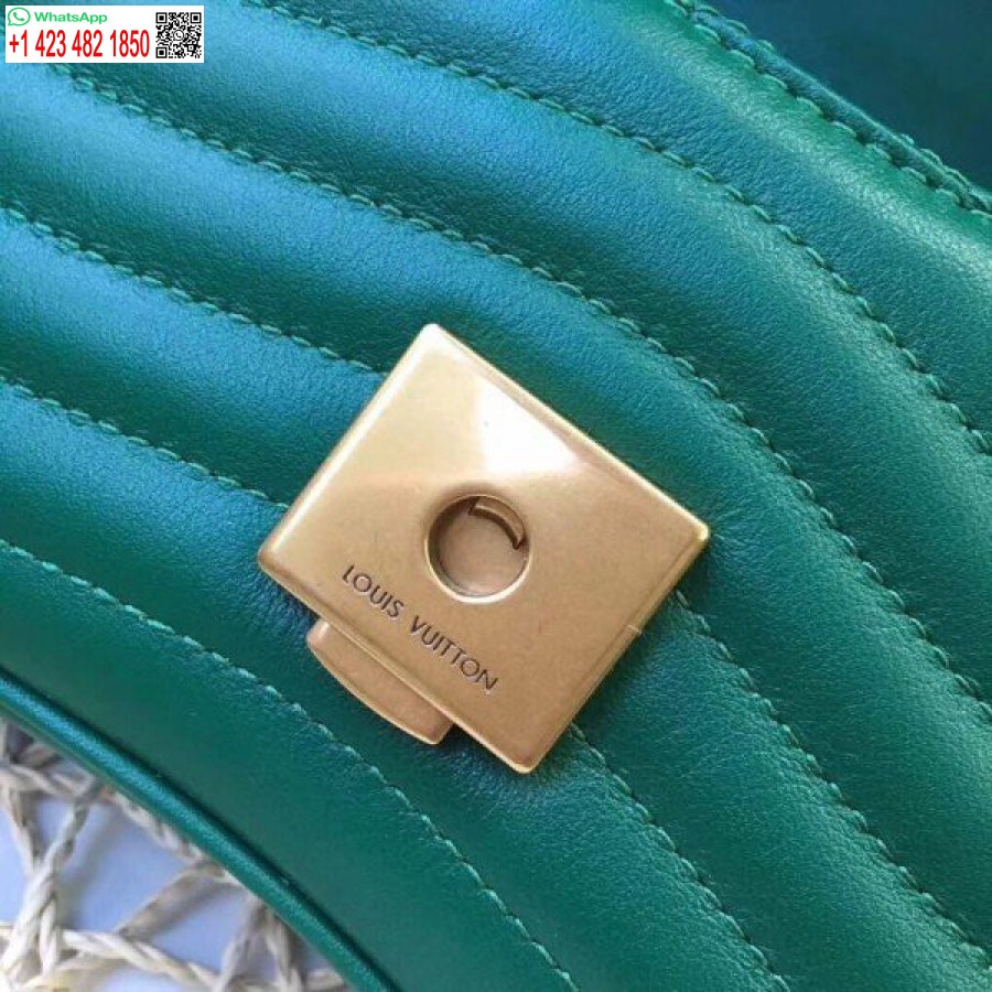 çoğaltma Louis Vuitton Yeşil Yeni Dalga Zincir çanta Pm M55021 Blv657