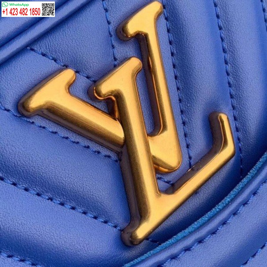 çoğaltma Louis Vuitton Mavi Yeni Dalga Kamera çantası M53901 Blv626