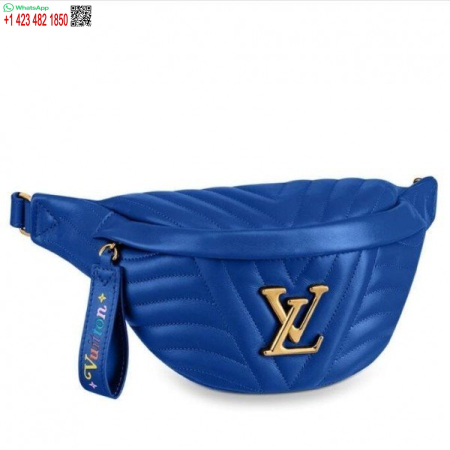 Replica Louis Vuitton Marsupio Blu New Wave M55289 Blv617